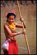 Mentawai Woman, Siberut island, Indonesia