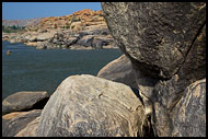 Hampi Moon Landscape With Temples Scattered Around, Hampi - Nature, India