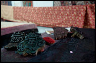 Printing Blocks, Jaipur fabric factory, India