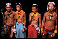 Mentawai Family, Siberut island, Indonesia