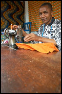 Dressmaker, People Of Usambara Mountains, Tanzania