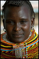 Turkana Princess, Turkana Tribe, Kenya