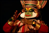 Kathakali Performer, Kathakali, India