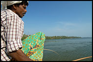 Fisherman, Cochin (Kochi), India