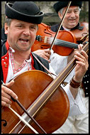 Musicians In Traditional Wallachian Costume, Spring celebrations in Wallachia, Czech republic