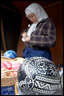 Hand Decorated Egg, Spring celebrations in Wallachia, Czech republic