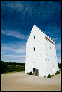 Den Tilsandede Kirke, Skagen, Denmark