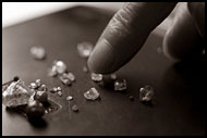 Diamonds In Diamond Office, Diamond Mines, Sierra Leone