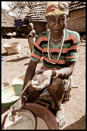 Biwol Bedick Woman, Bedick Tribe, Senegal
