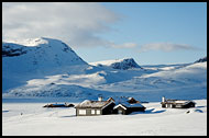 Typical Norwegian Huts, Winter 2009, Norway