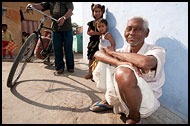 Life On Slum Street, Jaipur slum dwellers, India