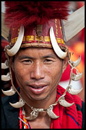 Yimchungru Tribesman, Nagaland, India