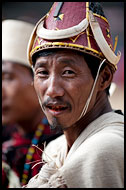 Konyak Tribesman, Nagaland, India