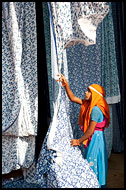 Child Labor, Jaipur fabric factory, India