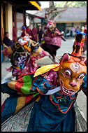Dancing Masks, Cham Dance, India
