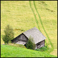 Lonely House, Land Of Fjords, Norway