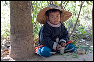 Boy Under Tree, Hsipaw, Myanmar (Burma)