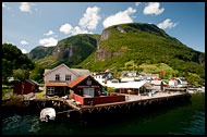 Udredal Harbour, Nærøyfjord World Heritage Area, Norway